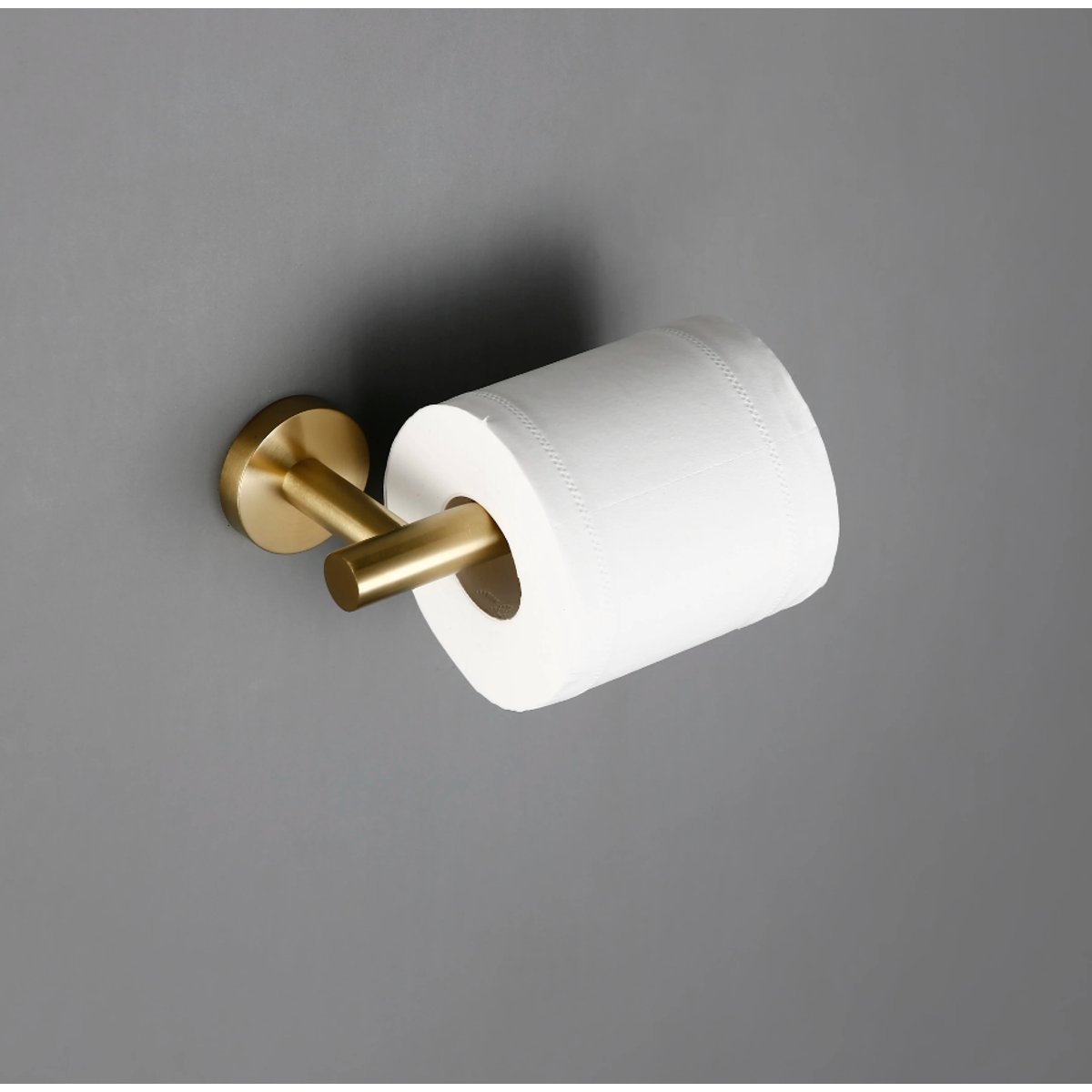 Porte-serviettes or brossé lisse