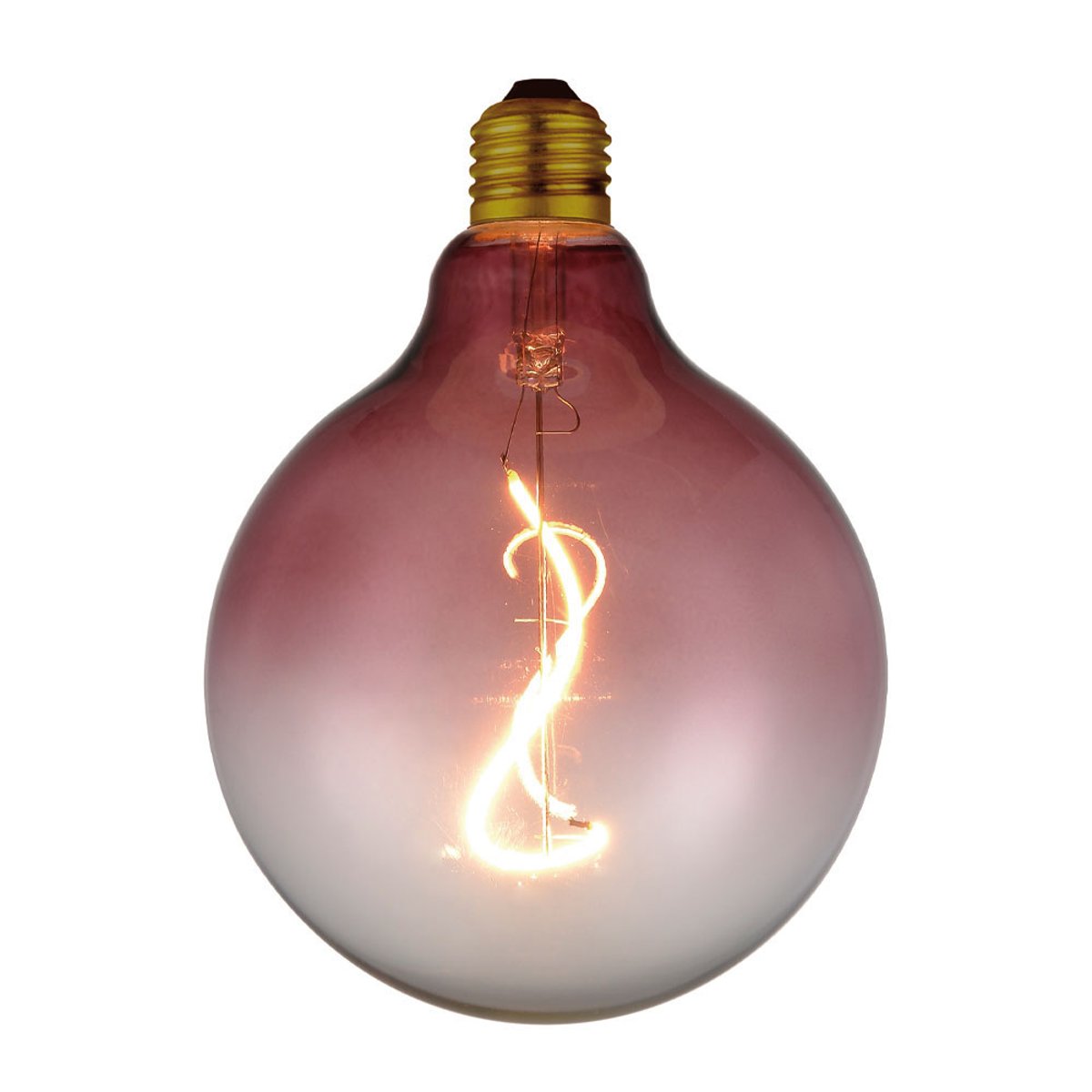 Ampoule LED Colors Soft Light G125, variateur 3 niveaux – Rose