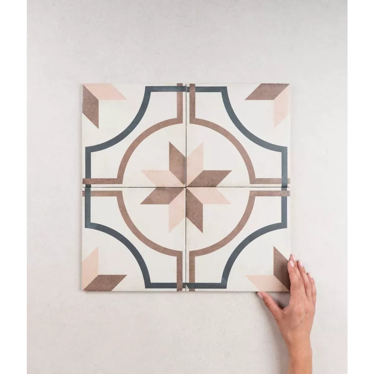 Carrelage Carreaux de Ciment ART NOUVEAU DECOR 20x20 Embassy Colour