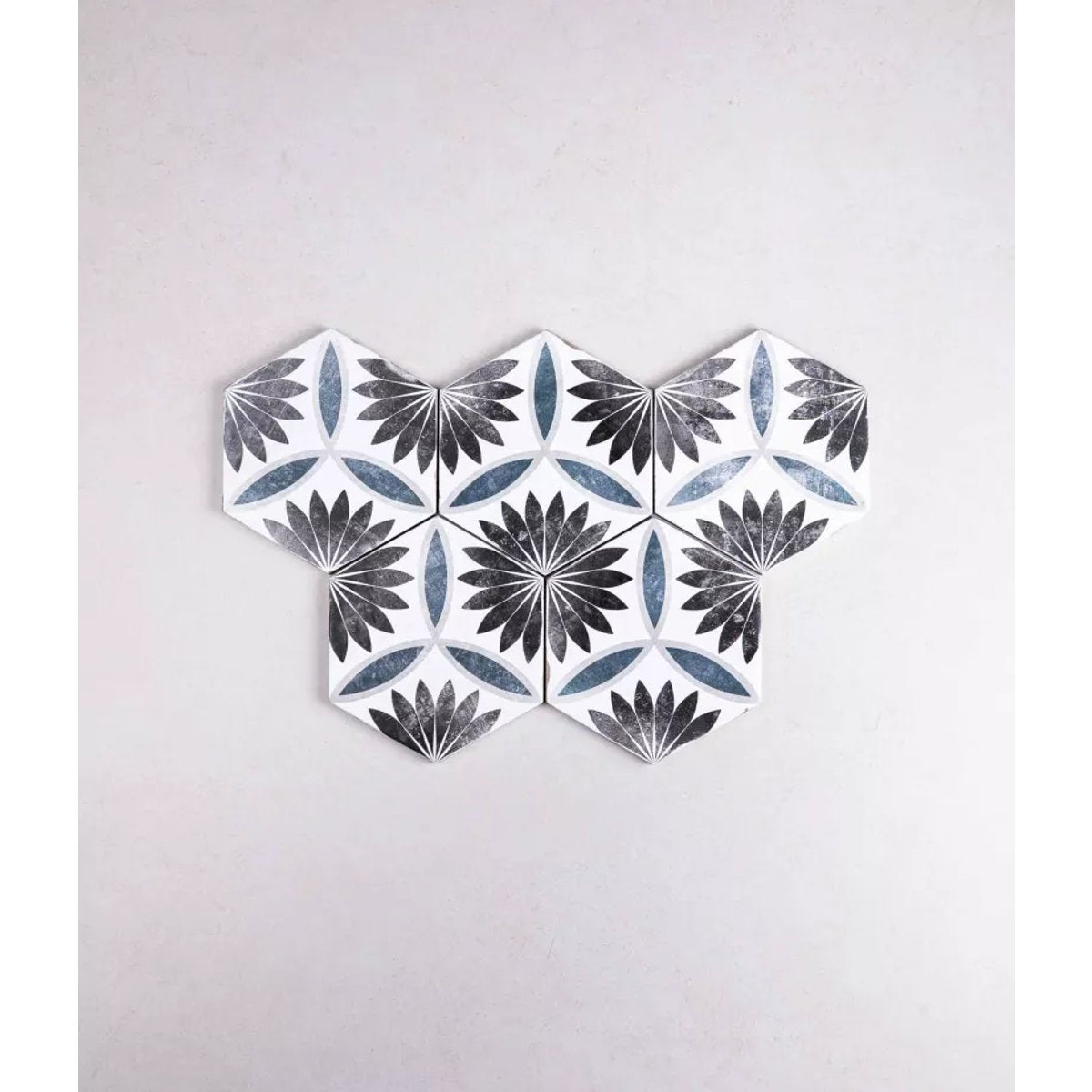Carrelage Imitation Carreaux de ciment CAPRI 14x16 Nora