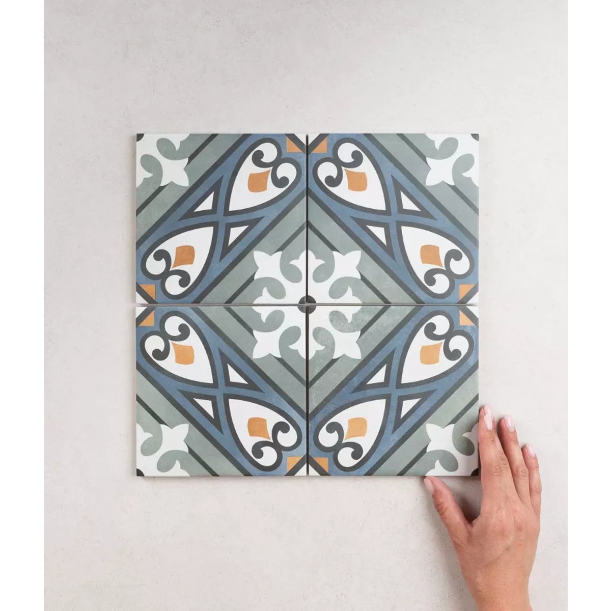 Carrelage Carreaux de Ciment 15x15 Mabel