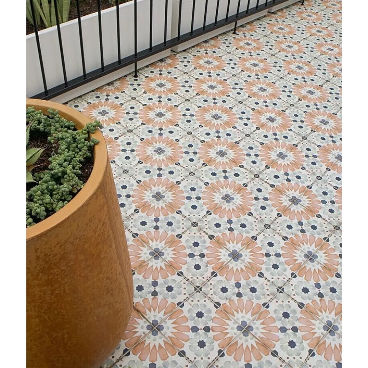 Carrelage Imitation Carreaux De Ciment LOFT FLOOR 20x20 Sylvania