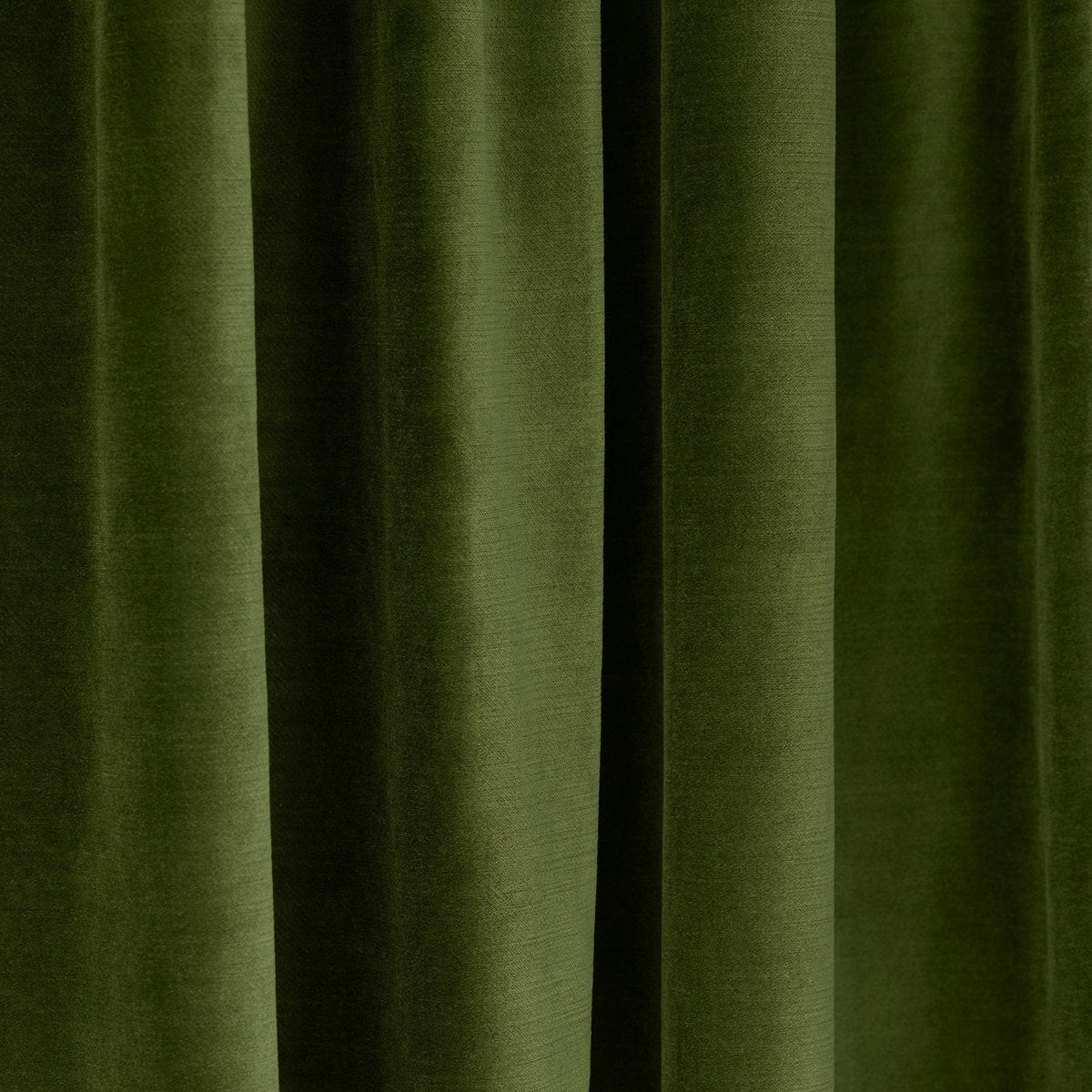Rideau à oeillets dorés DALILA vert olive