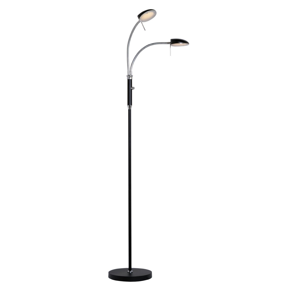Lampadaire LED Vegas 7 W 1 lumière – Noir