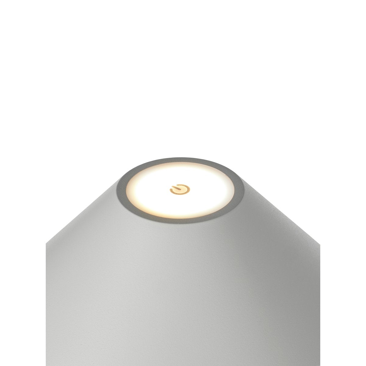 Lampe à poser nomade Hygge Ø15 cm – Gris chaud