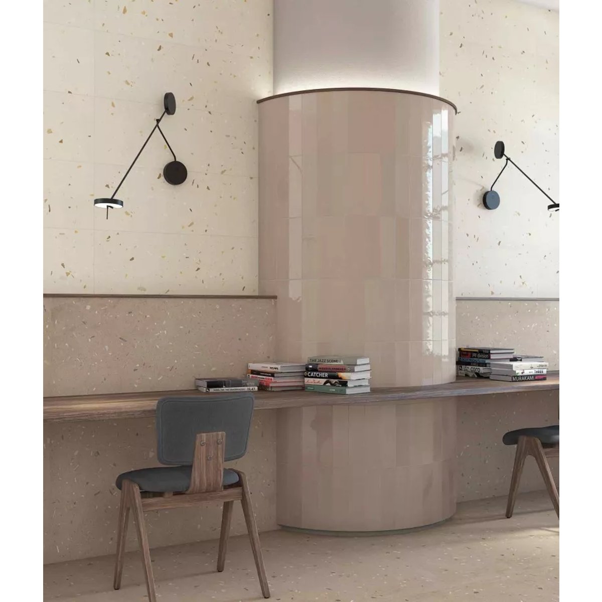 Carrelage Effet Terrazzo CROCCANTE 60x120 Avellana