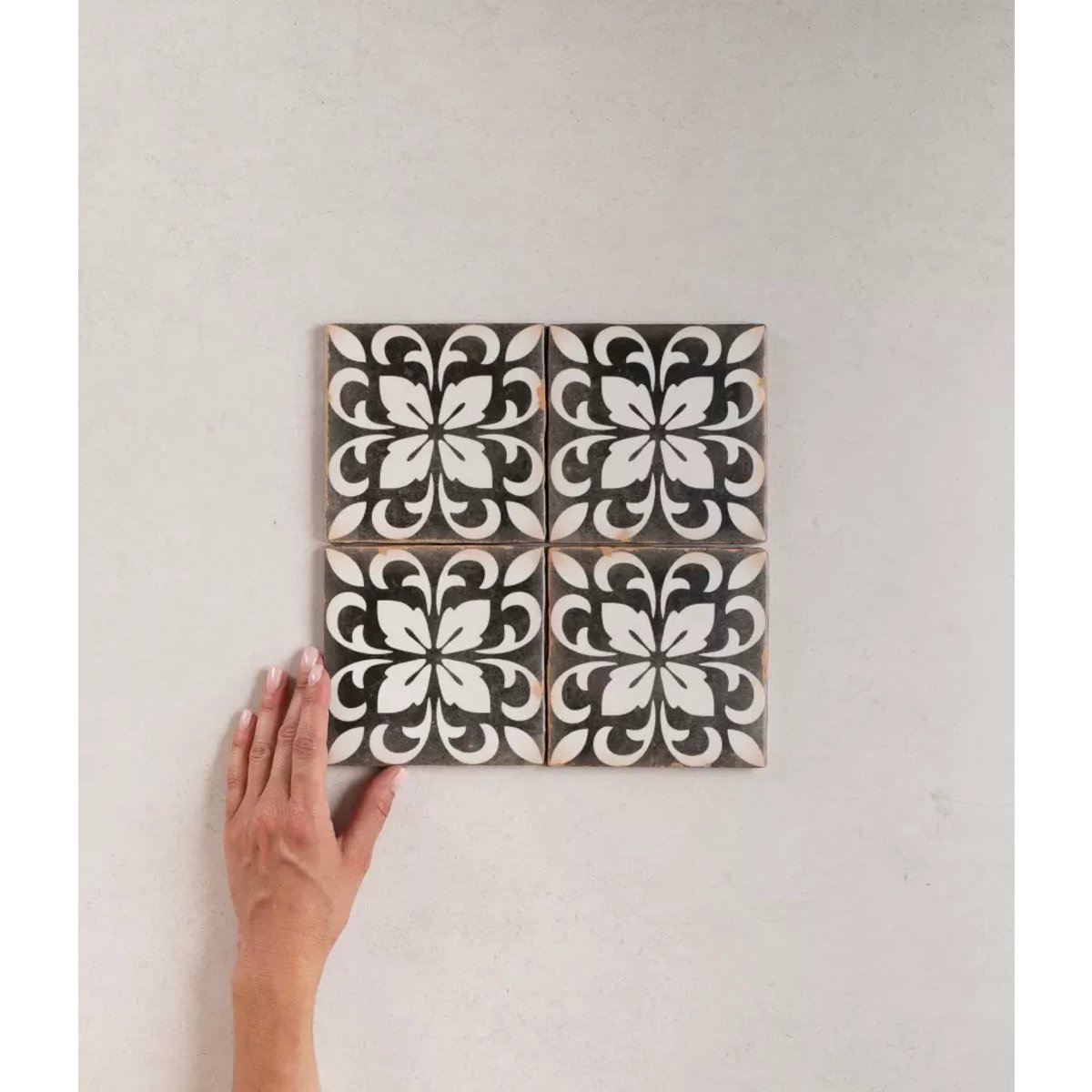 Carrelage Imitation Carreaux De Ciment 12,5x12,5 CASABLANCA Rialto