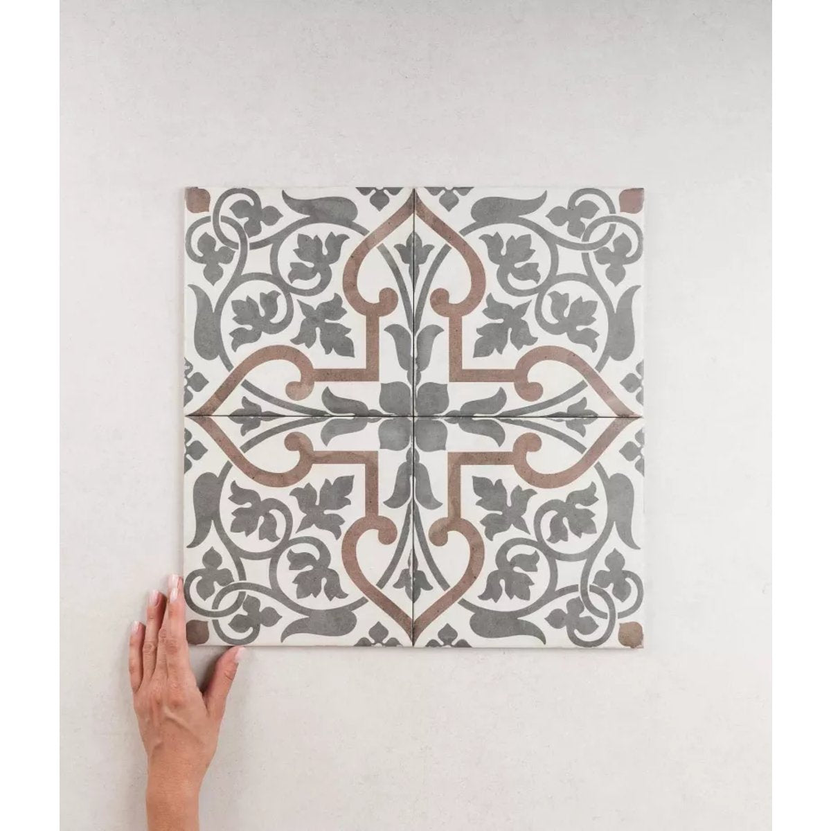 Carrelage Carreaux de Ciment ART NOUVEAU DECOR 20x20 Folies Bergères