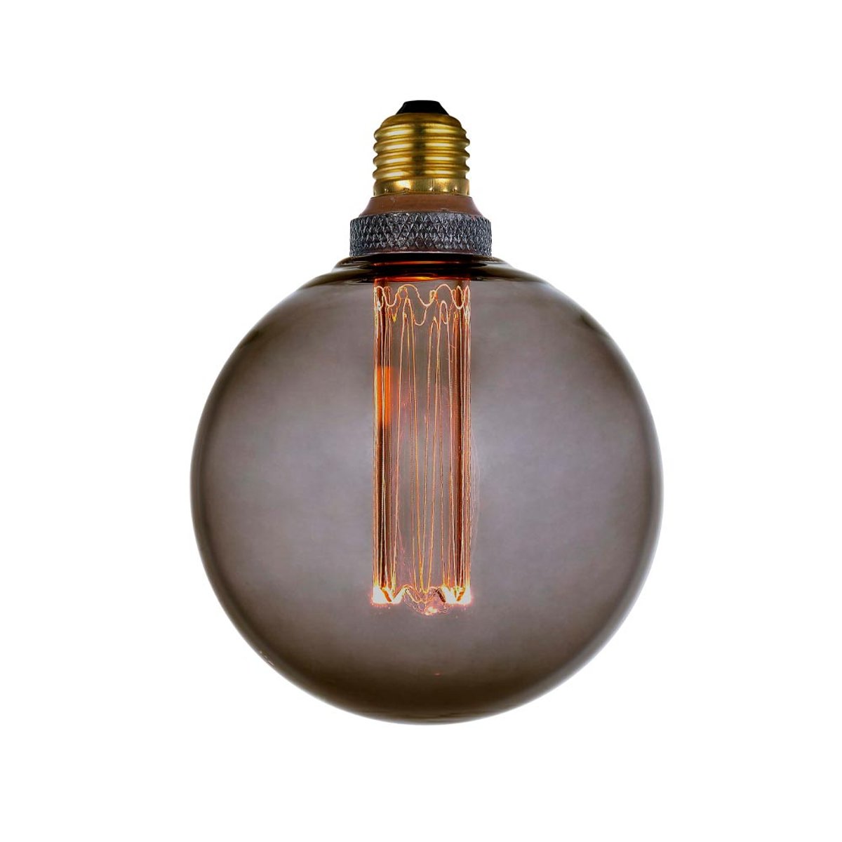 Ampoule LED Colors Dim Globe G125, variateur 3 niveaux – Fumé