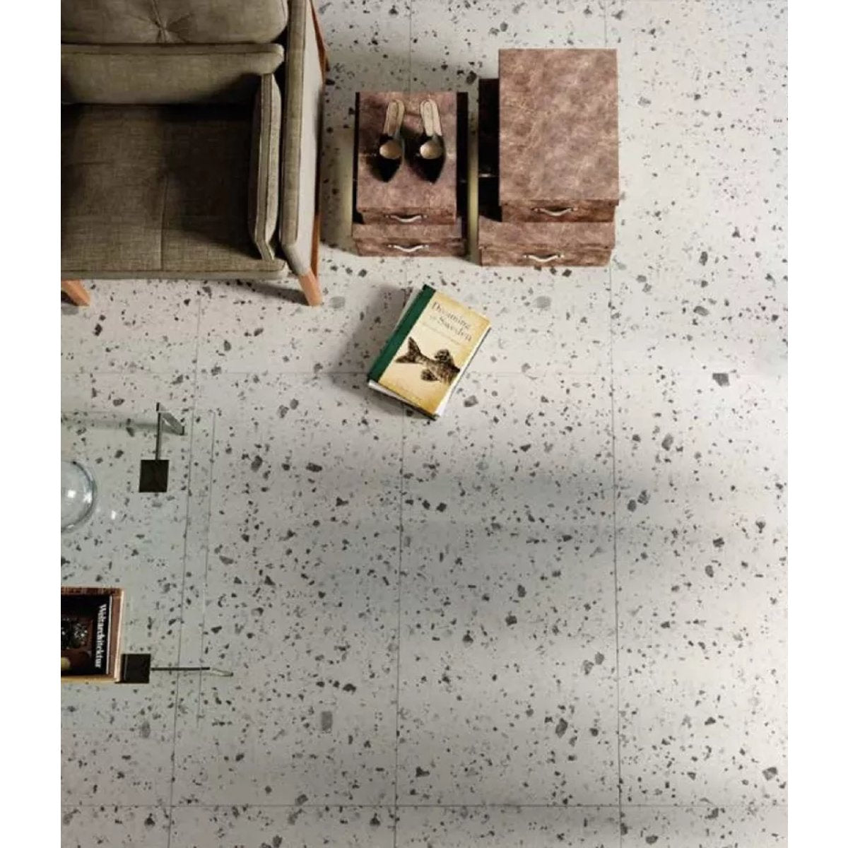 Carrelage Effet Terrazzo VENICE 60x60 White