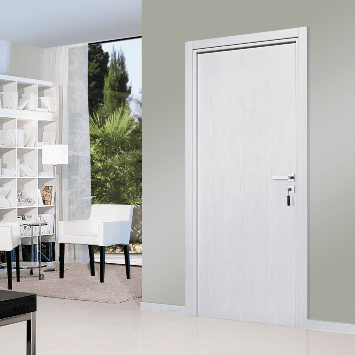 Bloc-porte Miro - Chêne blanc