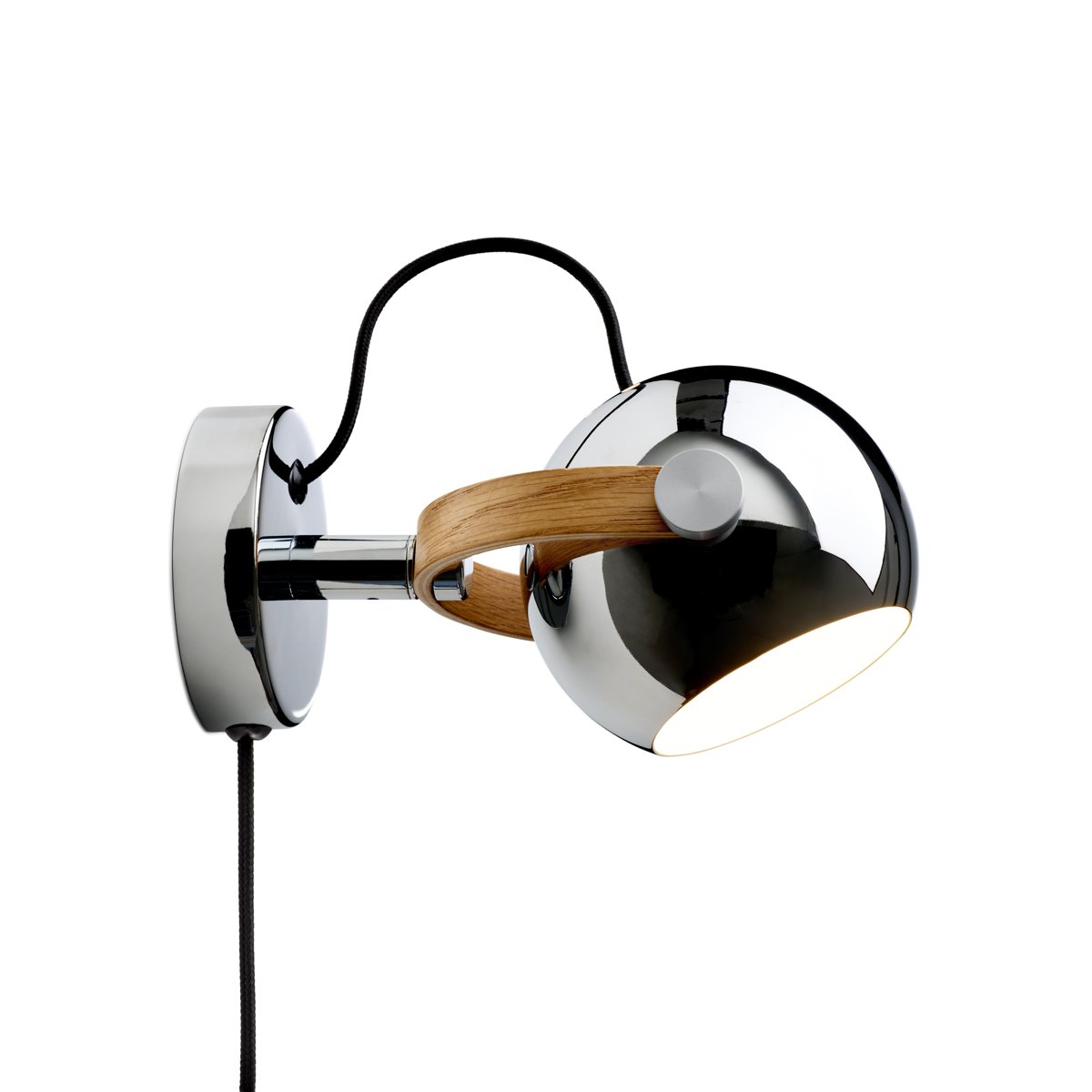 Applique DC Ø12 – Chrome