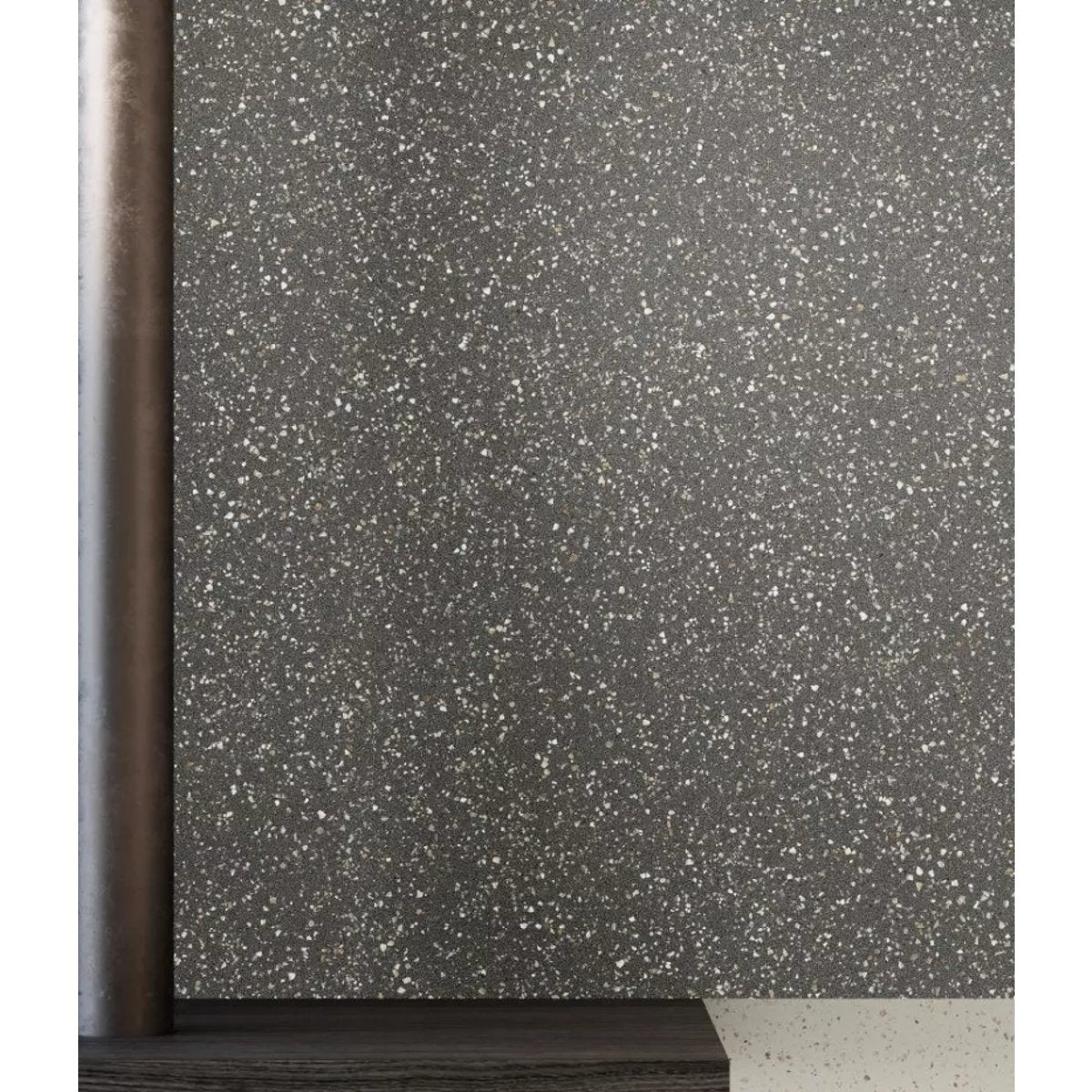 Carrelage Effet Terrazzo POLS 90x90 Graphite