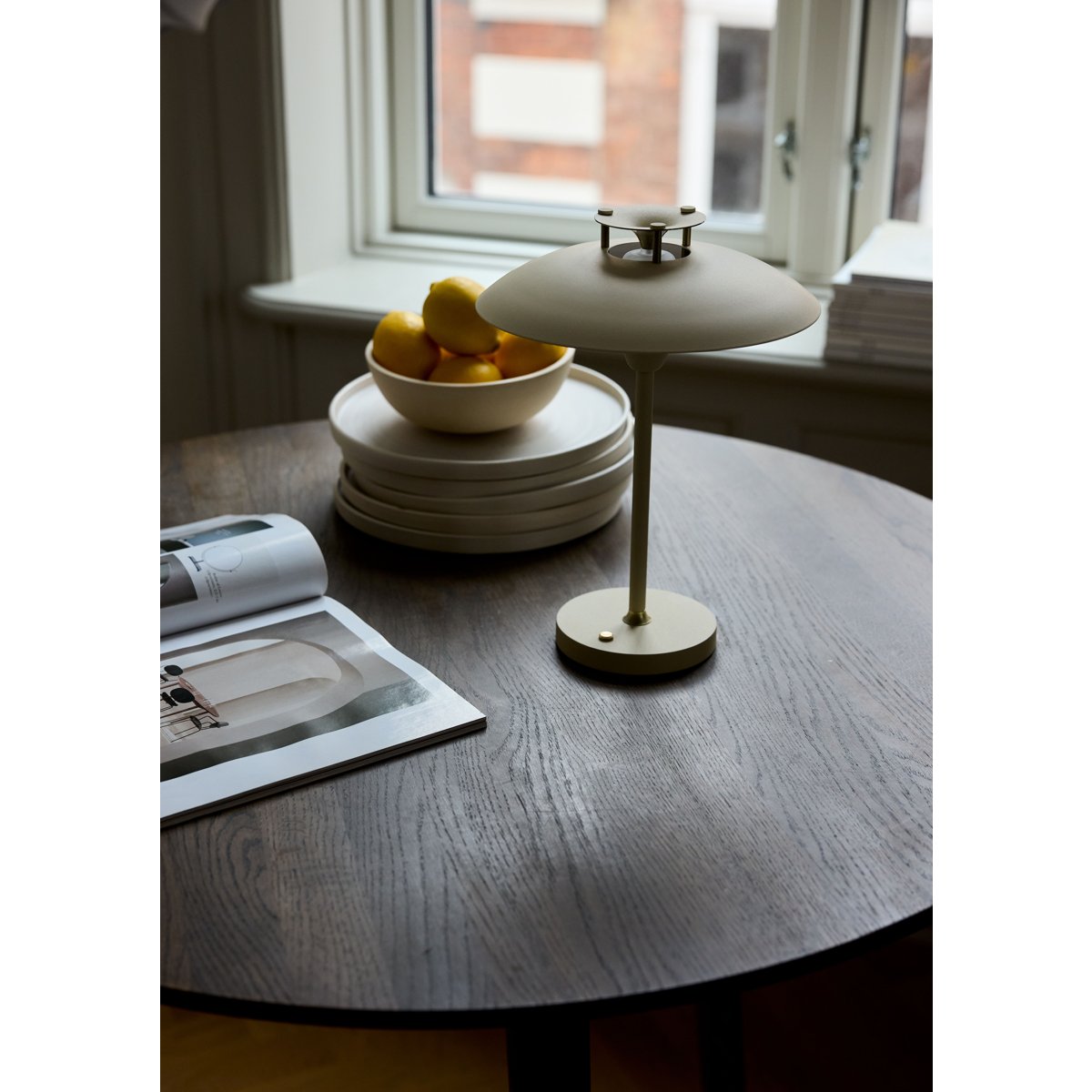 Lampe à poser nomade Stepp 1-2-3 – Crème