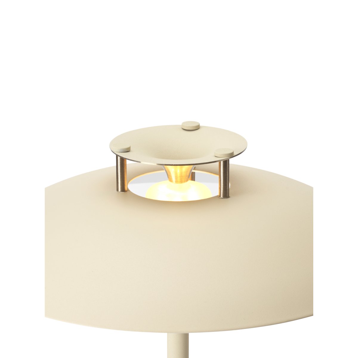 Lampe à poser nomade Stepp 1-2-3 – Crème