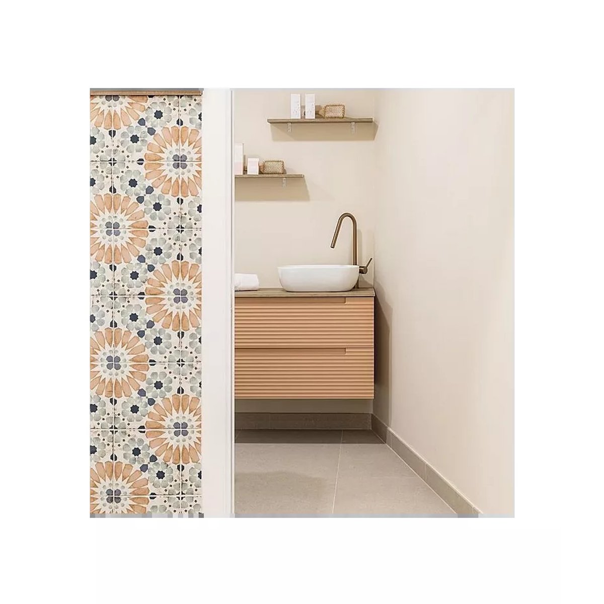 Carrelage Imitation Carreaux De Ciment LOFT FLOOR 20x20 Sylvania
