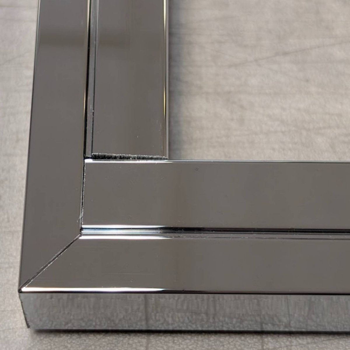 Paroi fixe en verre trempé sur mesure FENESTRA - Bronze Brossé