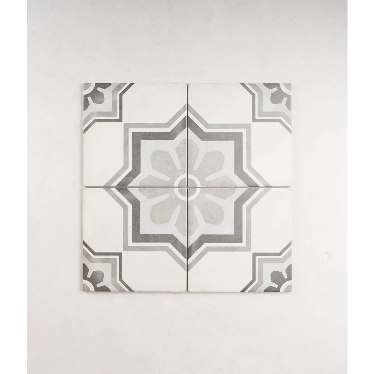 Carrelage Carreaux de Ciment ART NOUVEAU DECOR 20x20 Capitol Grey
