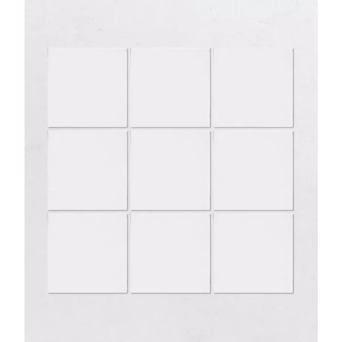 Carrelage Imitation Carreaux De Ciment 20x20 ART CRAFT Blanc