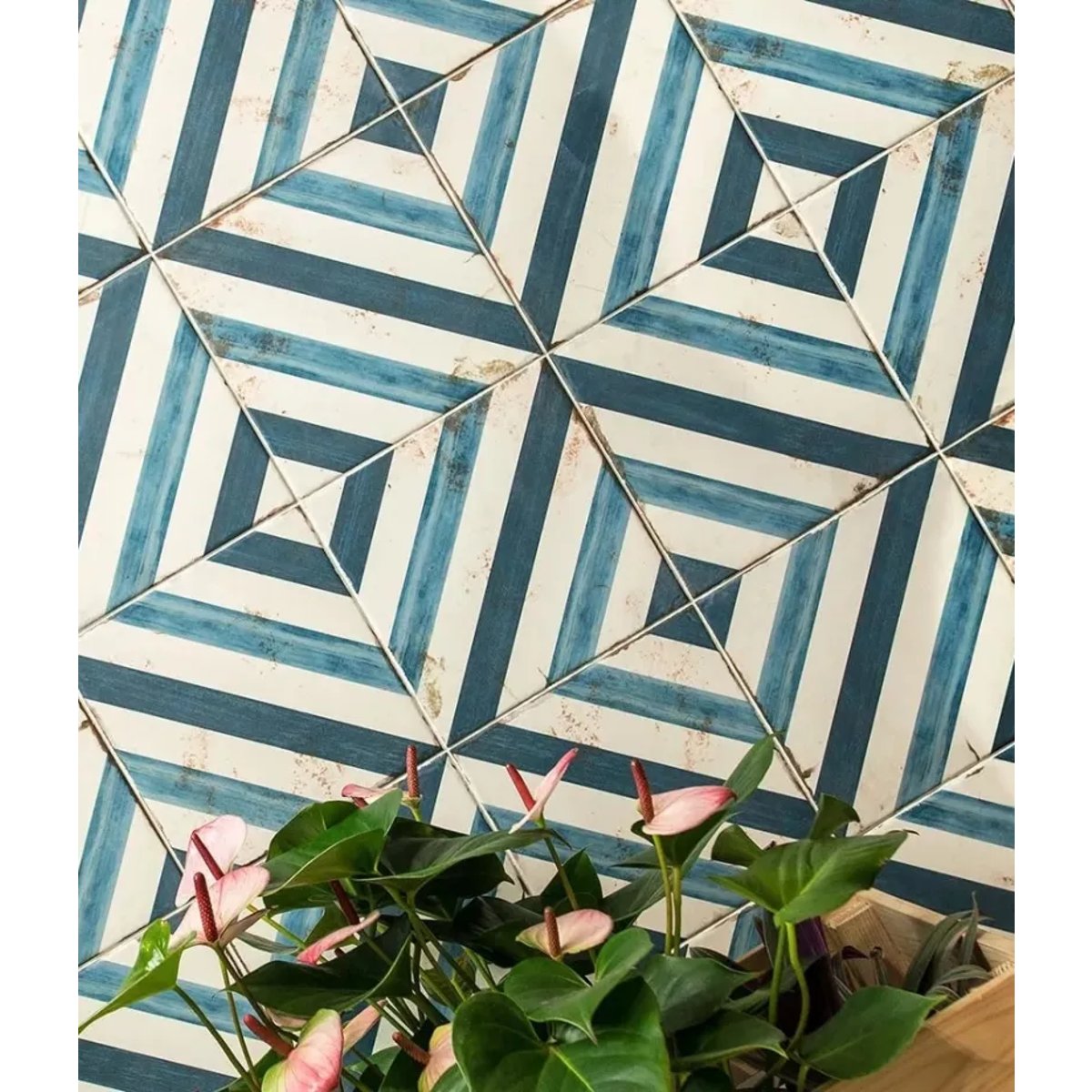 Carrelage Imitation Carreaux De Ciment LOFT FLOOR 20x20 Elyria