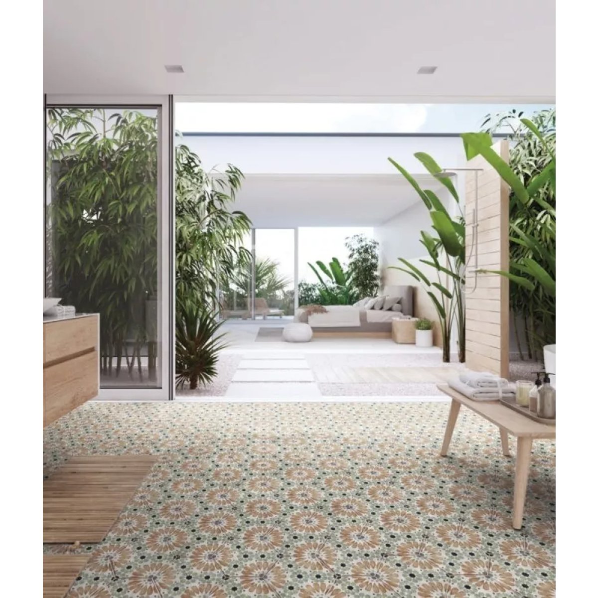 Carrelage Carreaux de Ciment BOHEMIA 21x25 Hanna