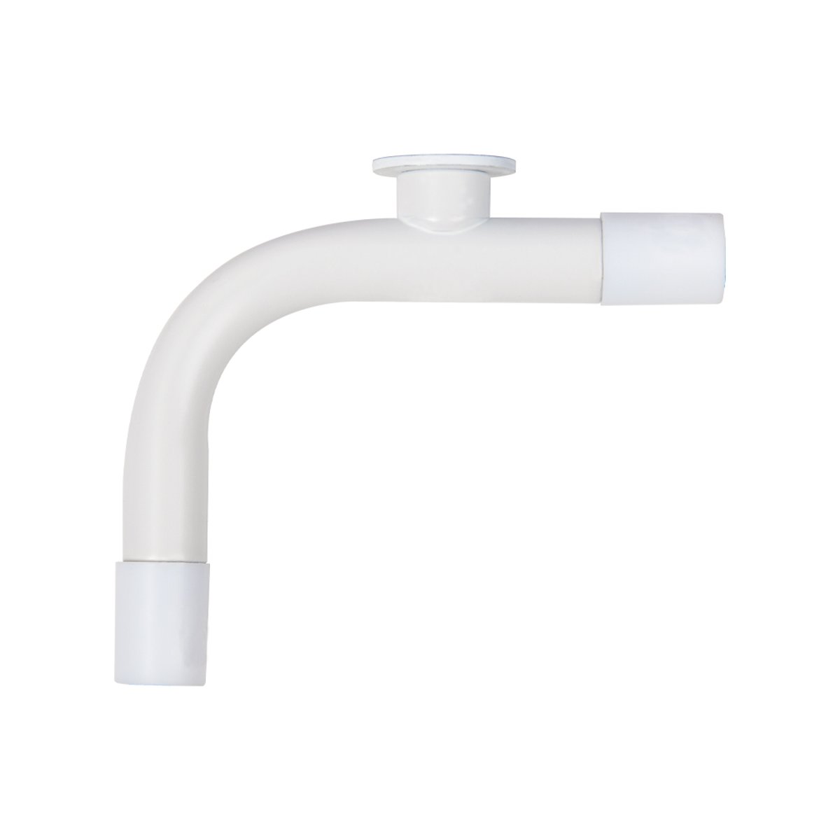 Col de cygne pour câble textile 10/12 mm – Blanc