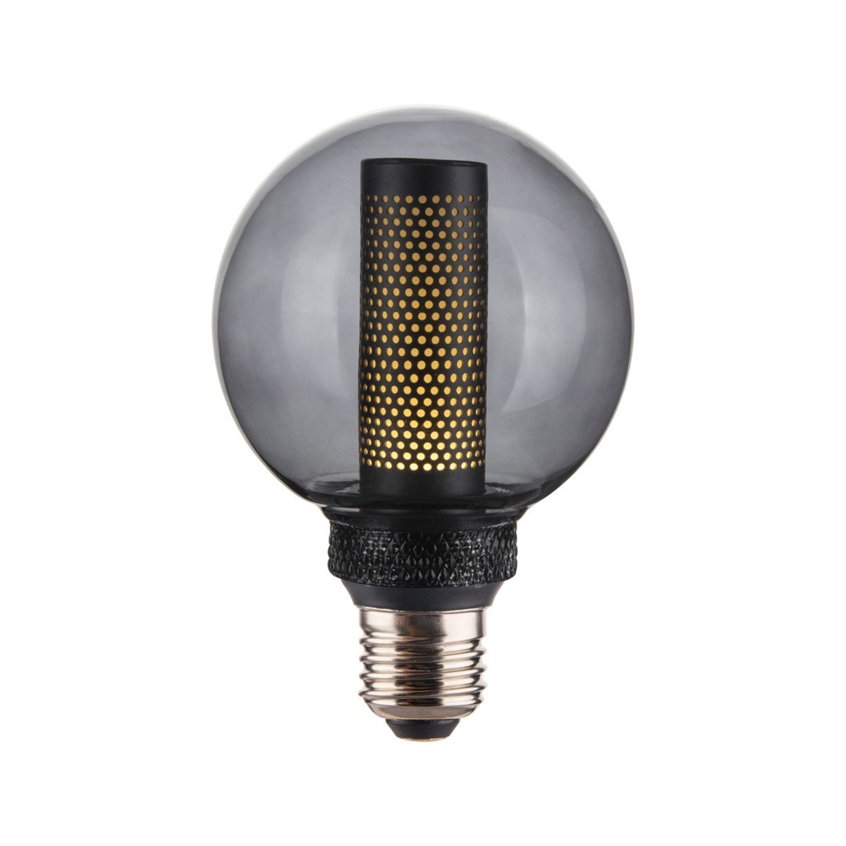 Ampoule Colors Core Ø80 mm, variateur 3 niveaux à mémoire – Fumé