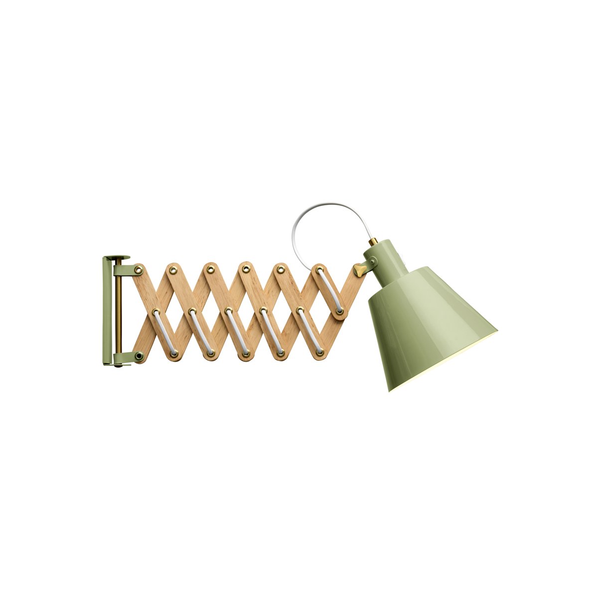 Suspension Vintage grand modèle – Vert