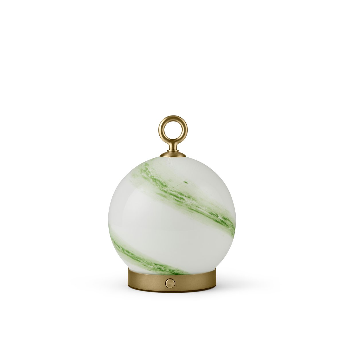 Lampe à poser nomade Stockholm Ø15 – Marbre vert