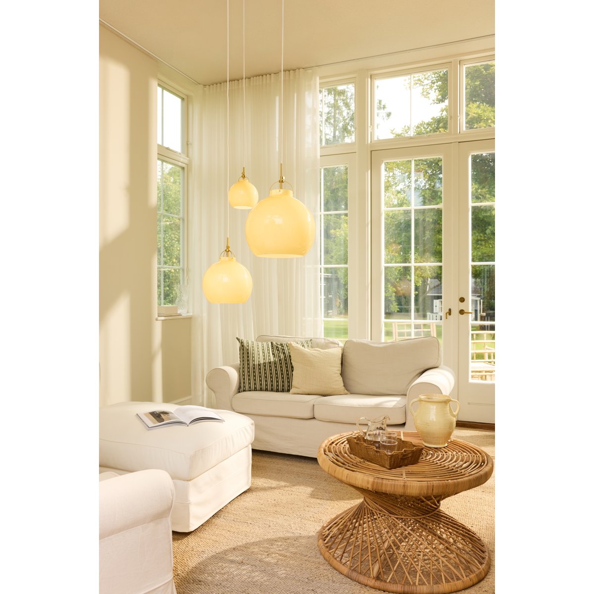 Suspension Toscana Ø18 – Crème