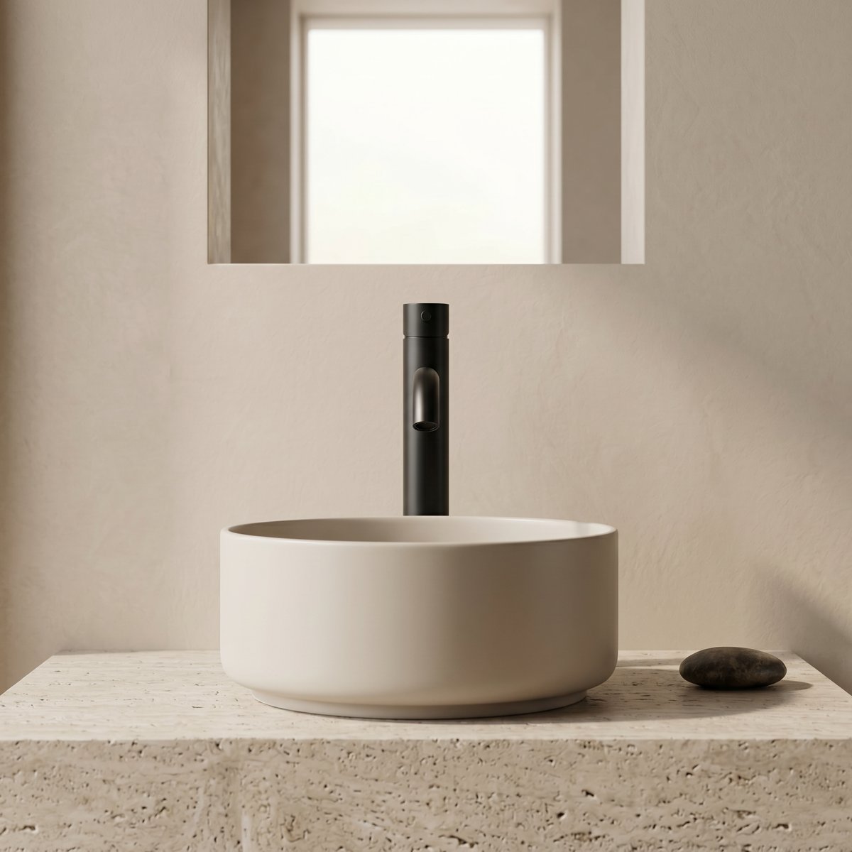 Mitigeur XL vasque noir mate