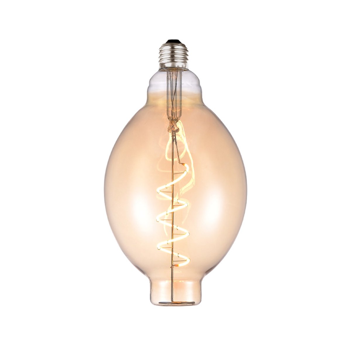 Ampoule Colors Bubbles E27 D125 2 W, variateur 3 niveaux à mémoire – Ambre