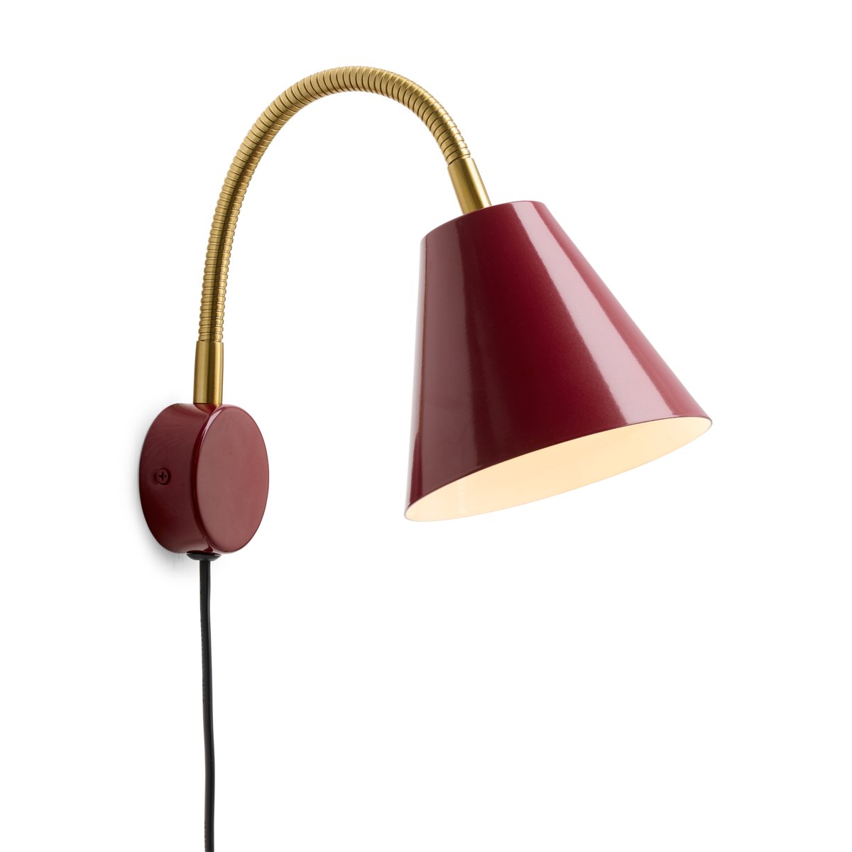Applique Hygge Ø12 cm – Rouge merlot