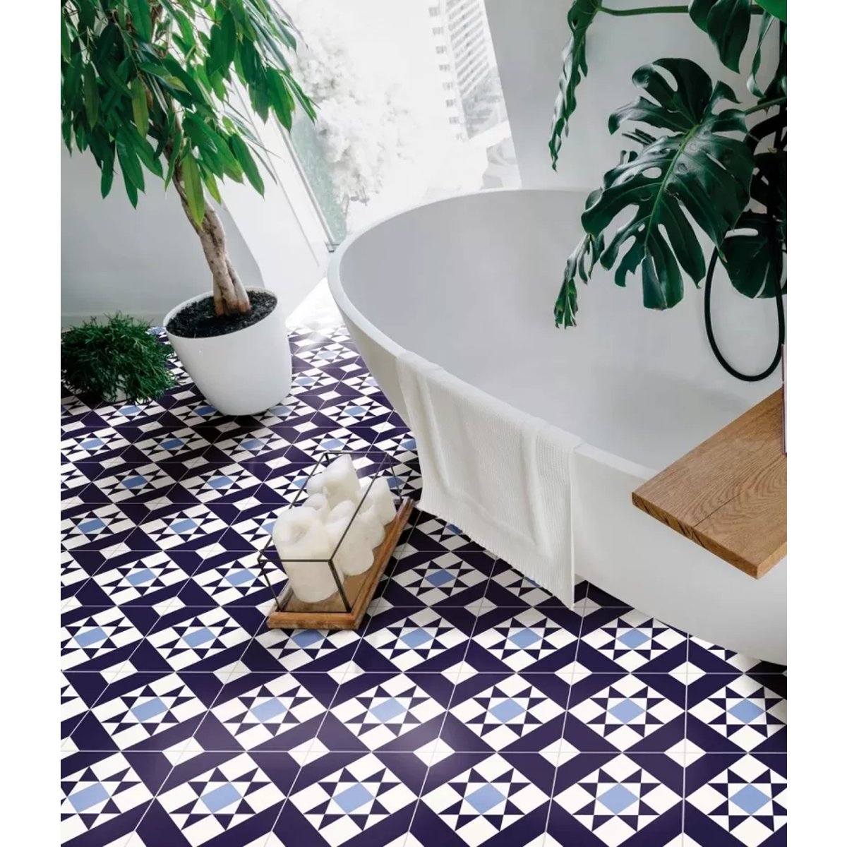 Carrelage Carreaux de Ciment KOMPAS 20x20 Medi