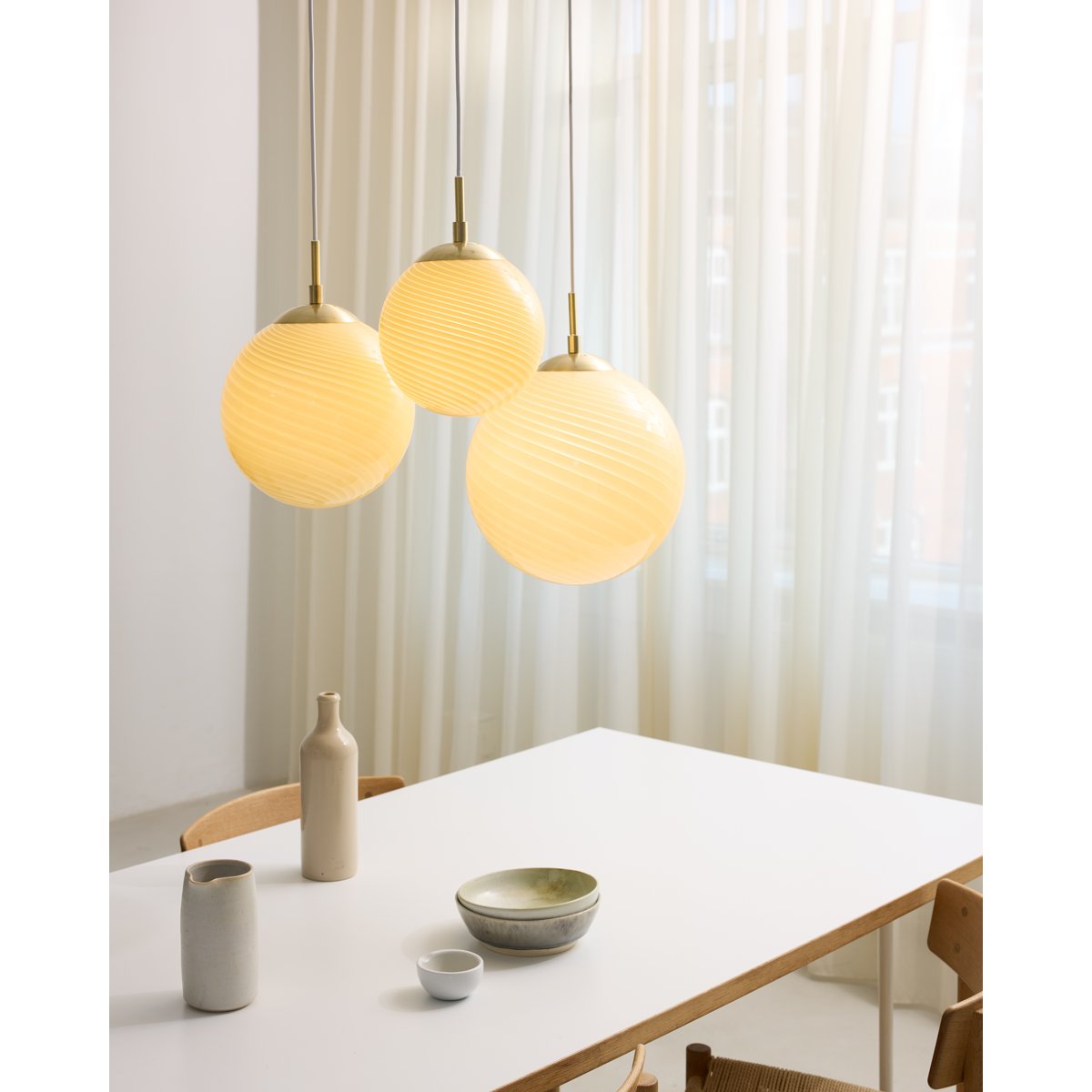 Suspension Candy Ball Ø30 – Crème