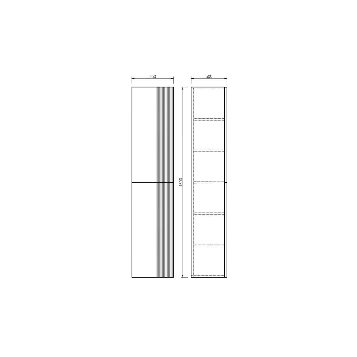 Ensemble salle de bain 100 cm chêne clair Aqualinea