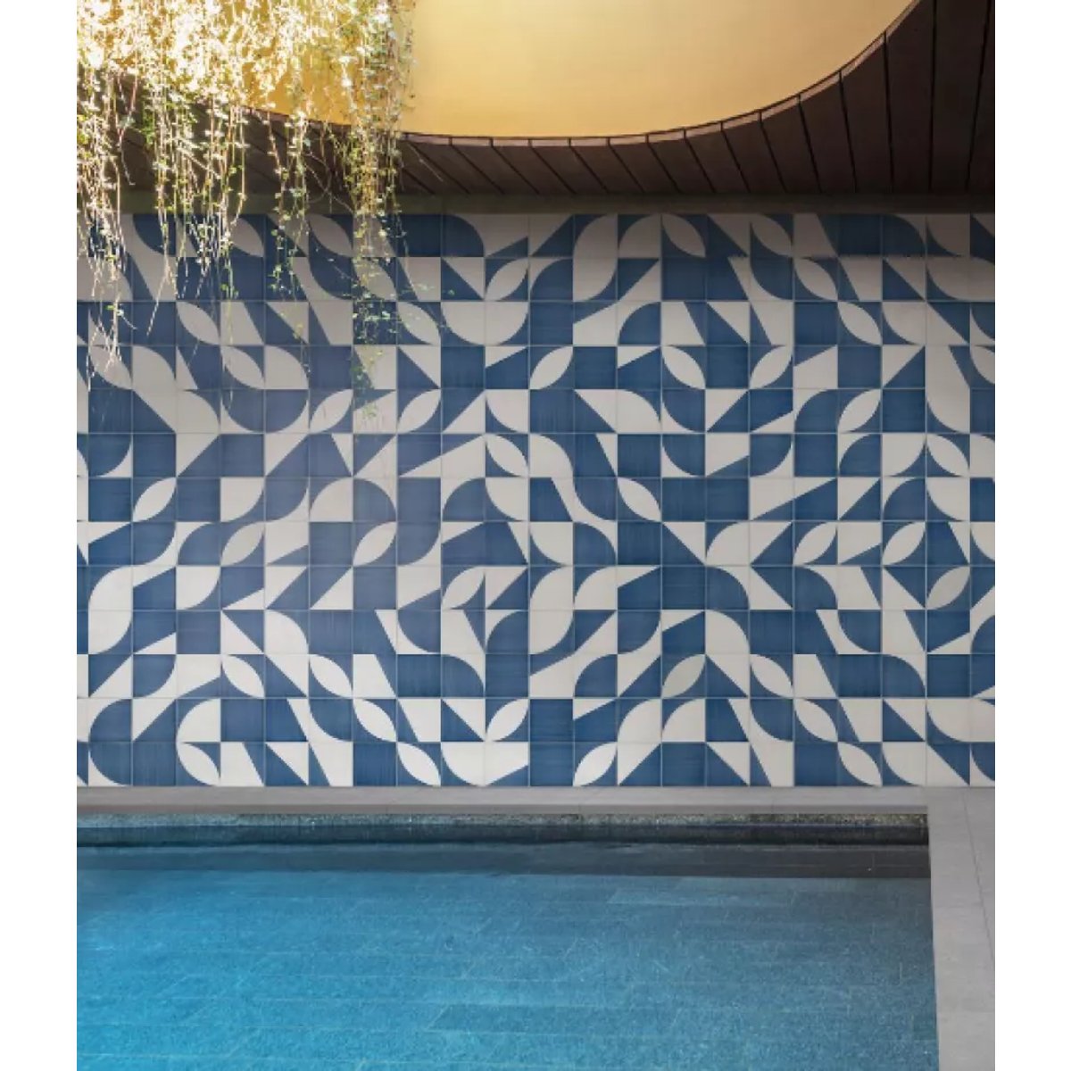 Carrelage Imitation Carreaux De Ciment 20x20 SCENARIO Decoro Mix Blu