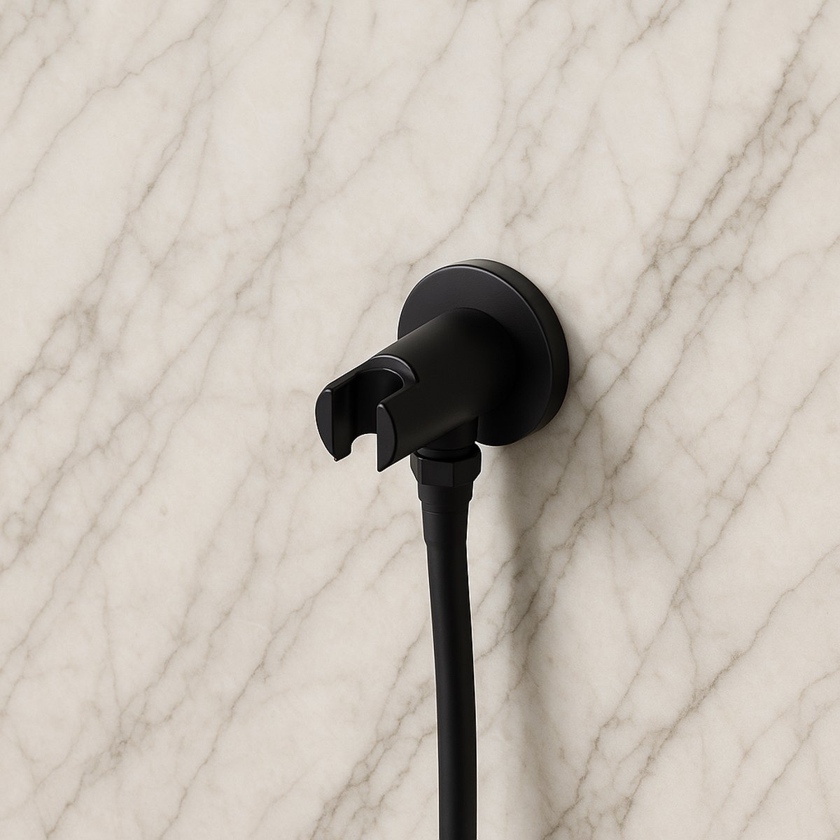 Colonne de douche encastrable noir mate