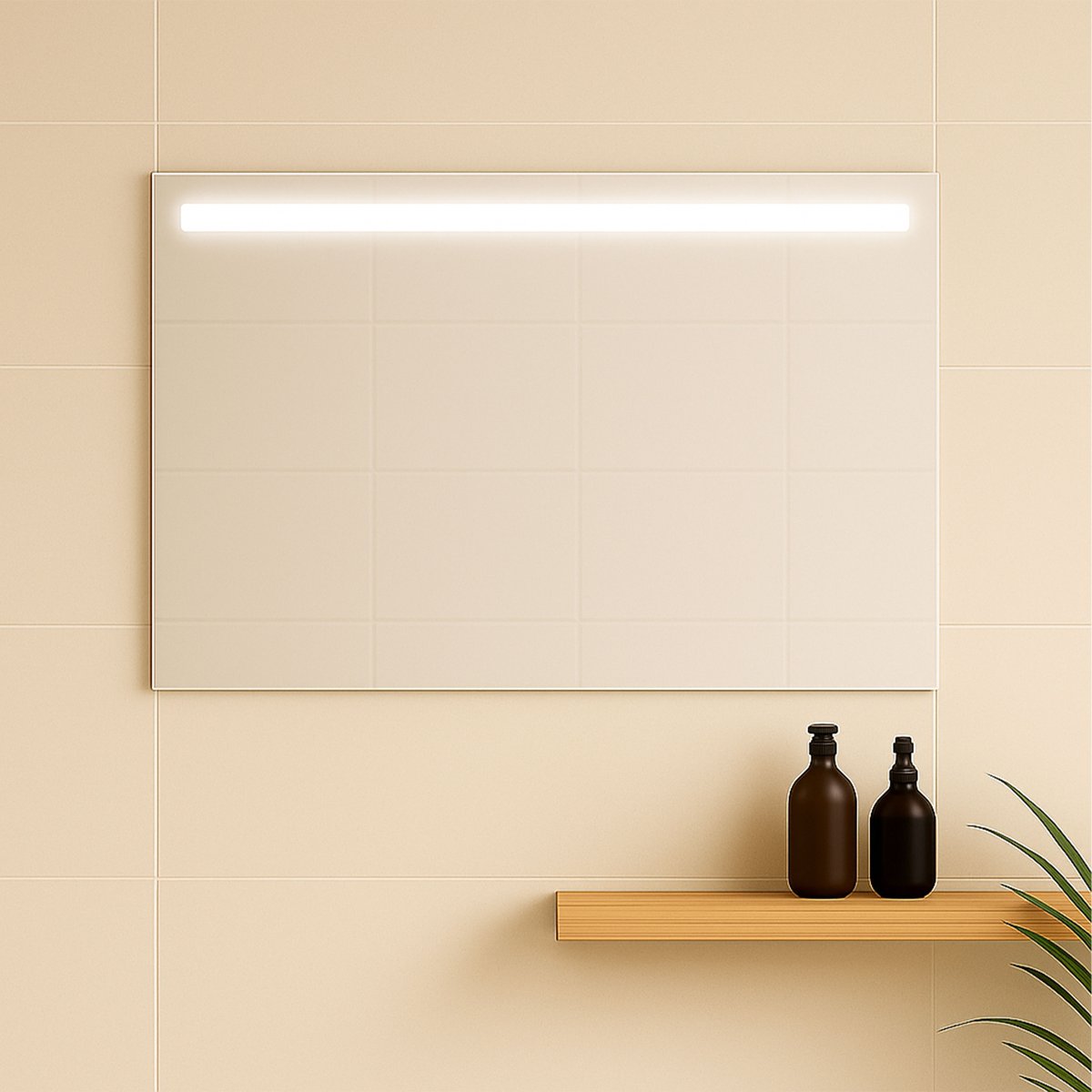 Miroir lumineux pour salle de bain