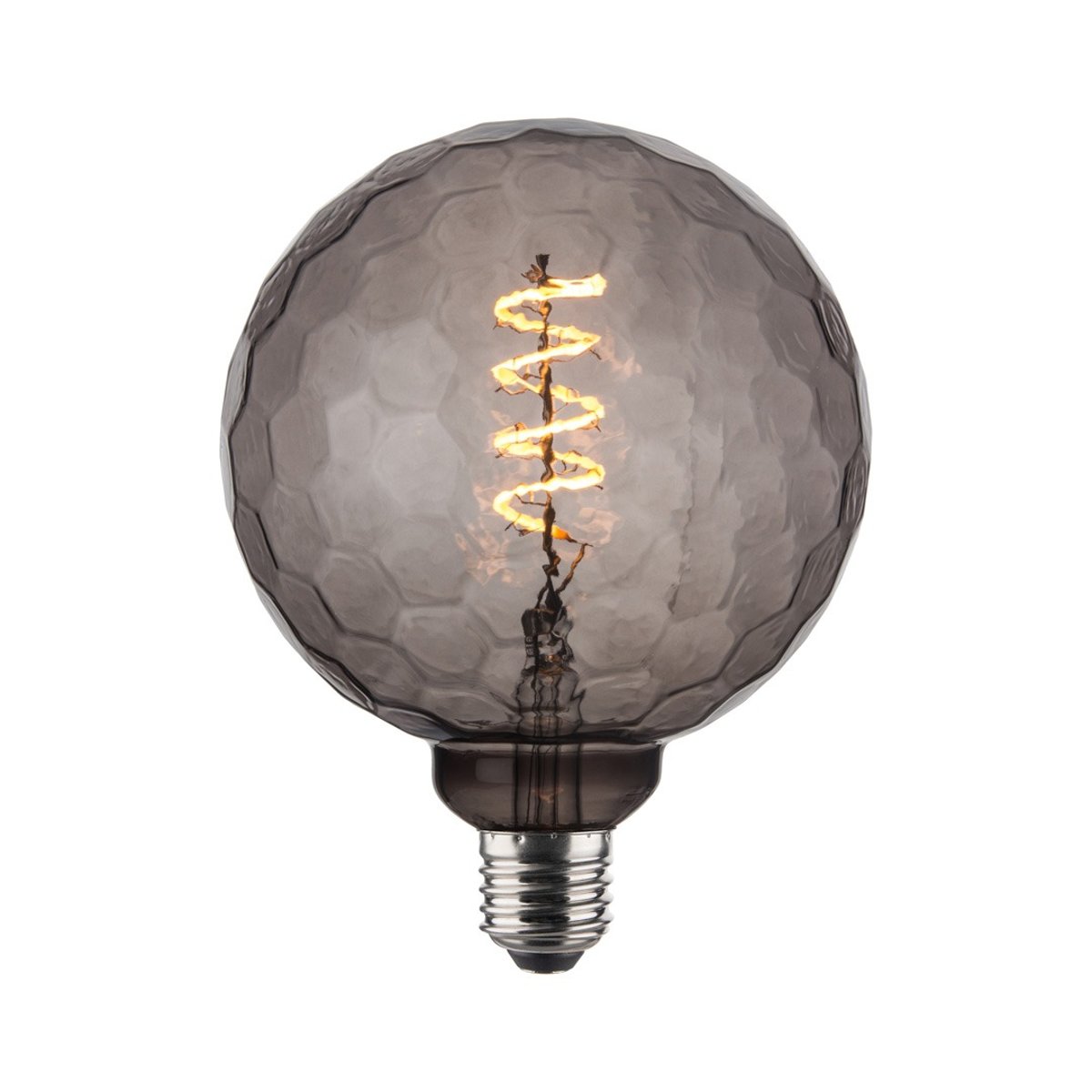 Ampoule Colors Geo Ø125 mm, variateur 3 niveaux à mémoire – Fumé