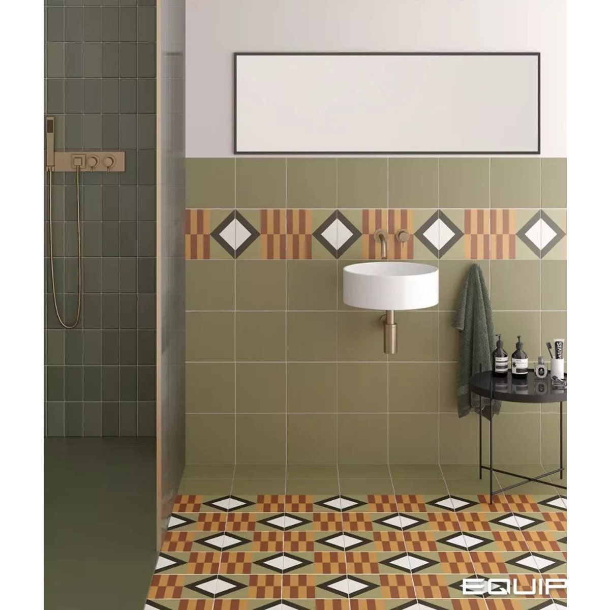 Carrelage Carreaux de Ciment BAUHOME 20x20 Mark Warm