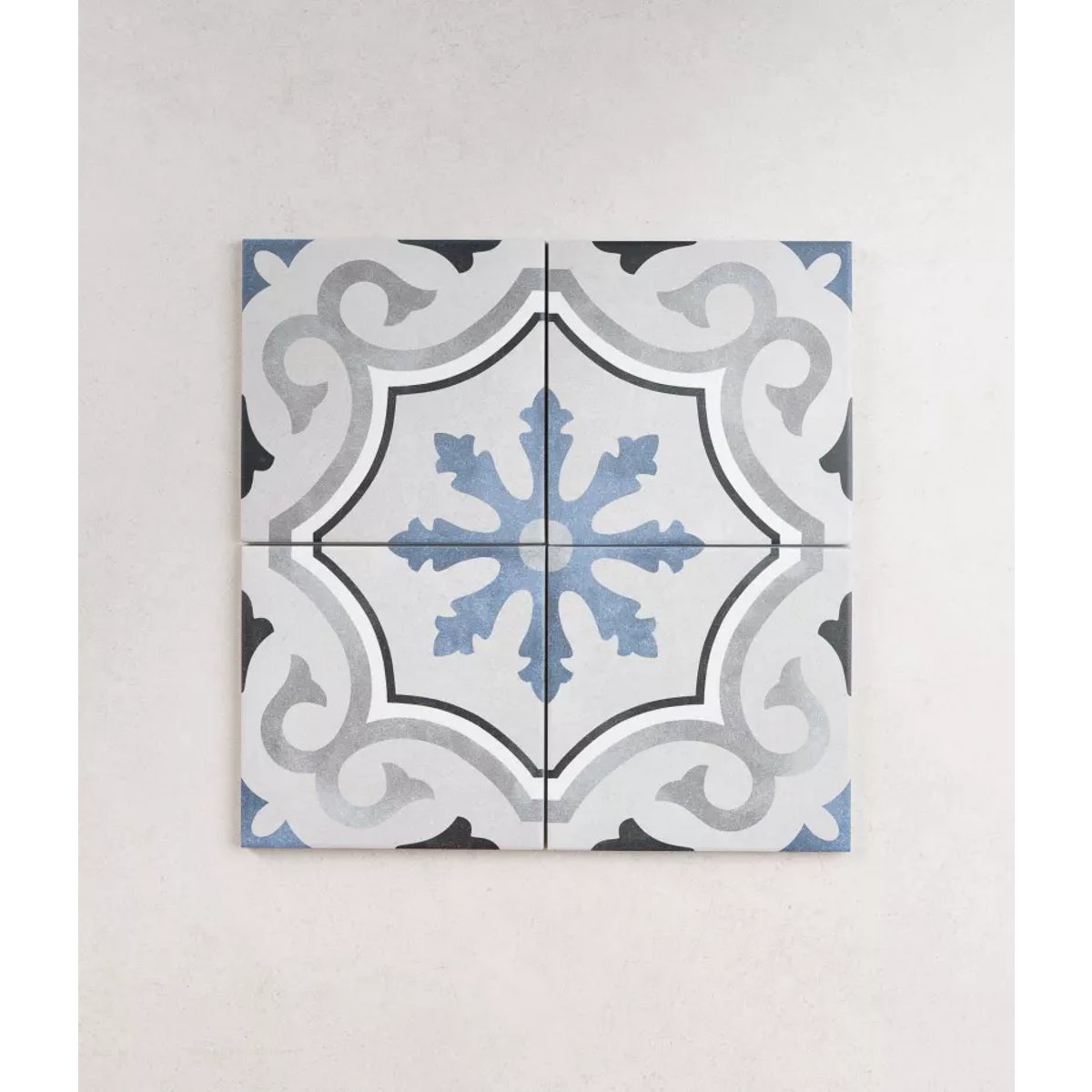 Carrelage Carreaux de Ciment FLEUR 15x15 Lou