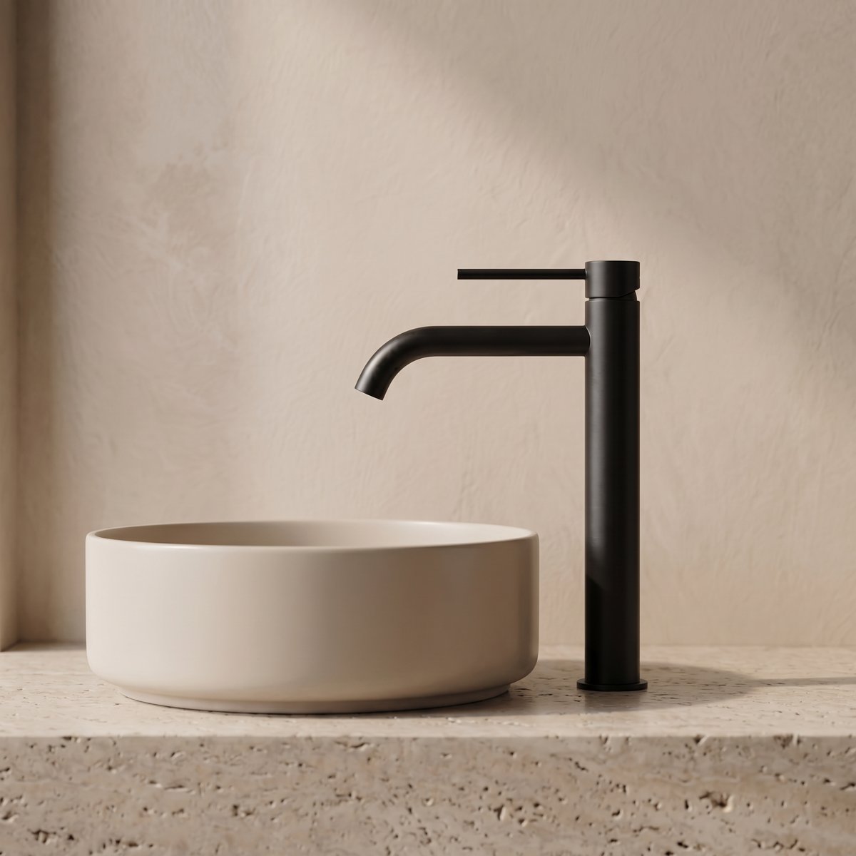 Mitigeur XL vasque noir mate