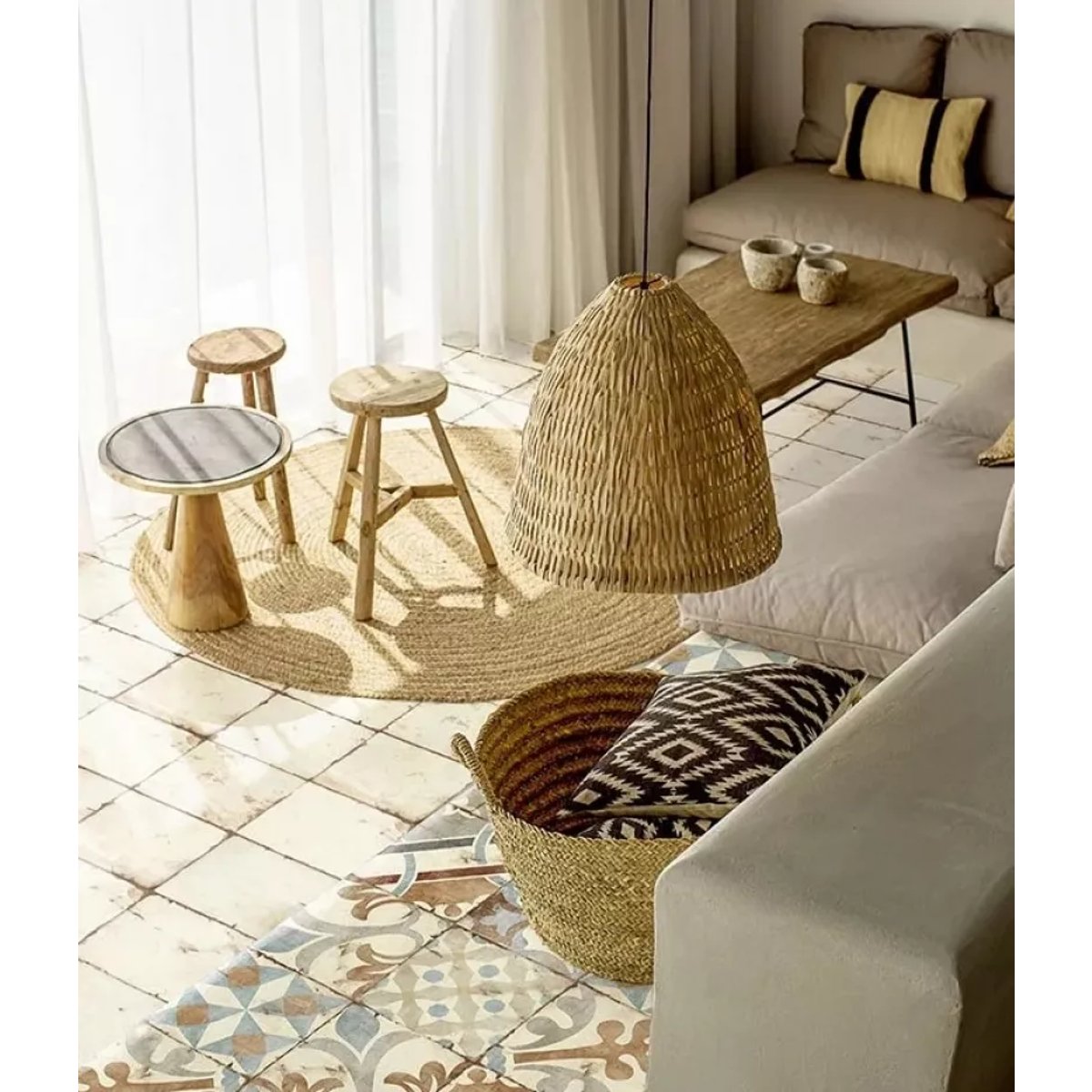 Carrelage Imitation Carreaux De Ciment LOFT FLOOR 20x20 Oberlin