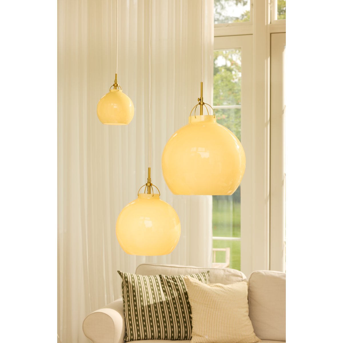 Suspension Toscana Ø27 – Crème