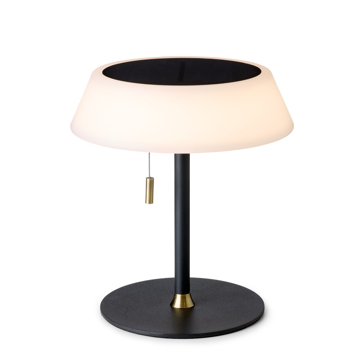 Lampe à poser nomade solaire – Noir