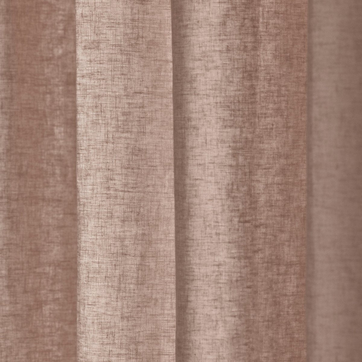 Rideau à oeillets dorés LEOLINO rose des sables