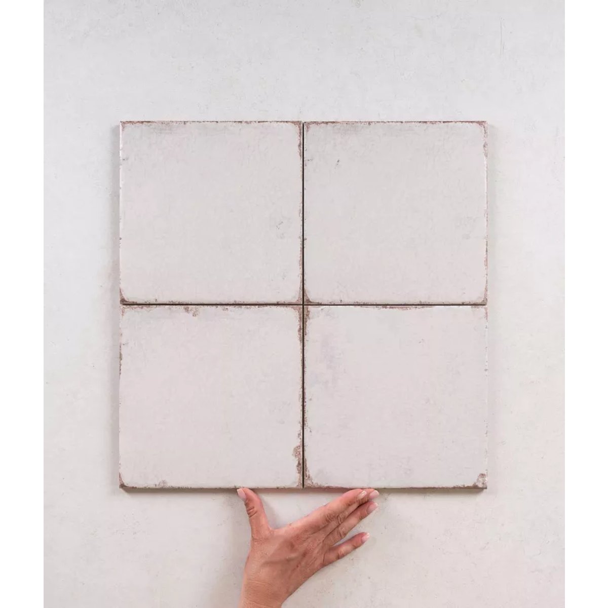 Carrelage Carreaux de Ciment GRAFTON 20x20 Pearl White