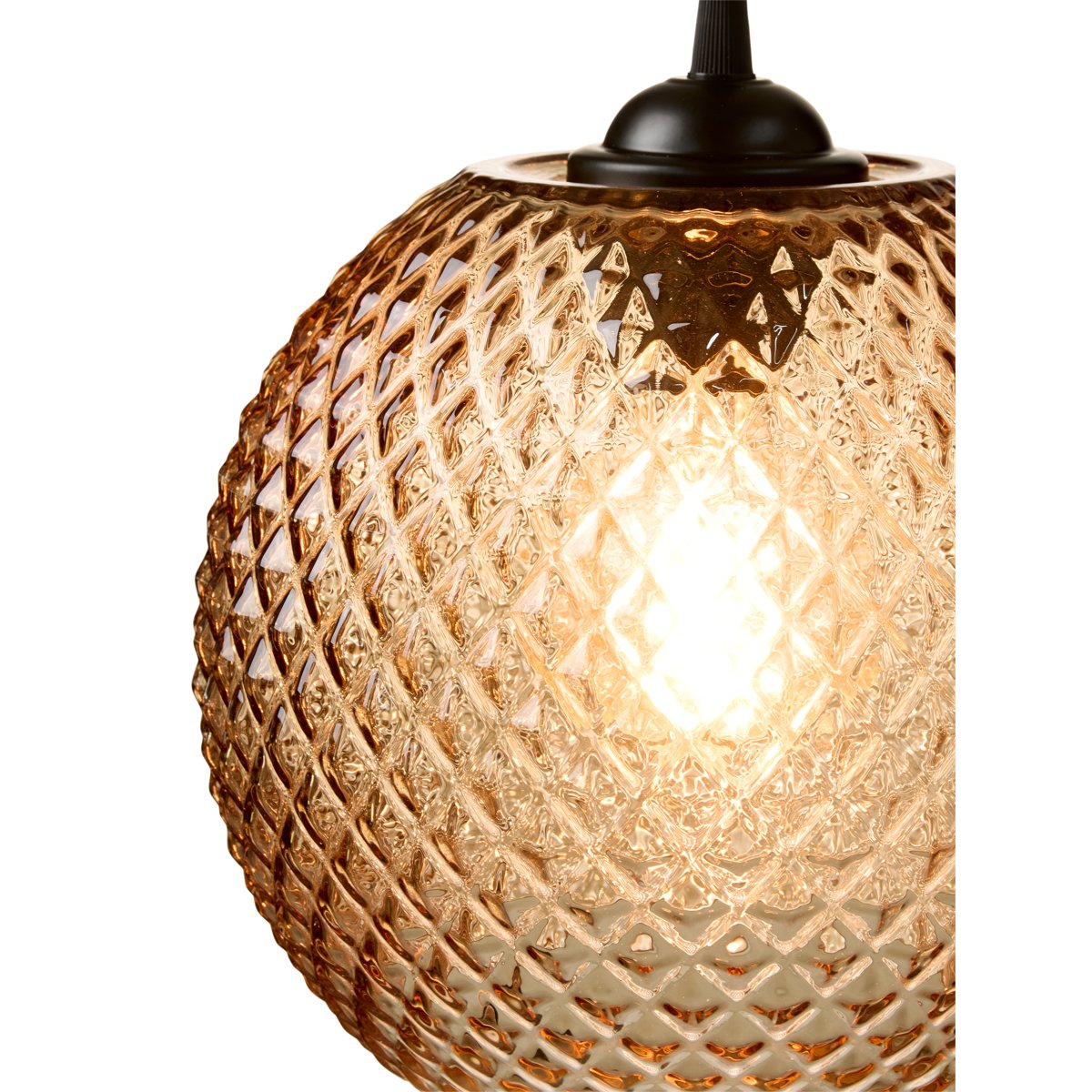Suspension Nobb Ball Ø22 – Ambre