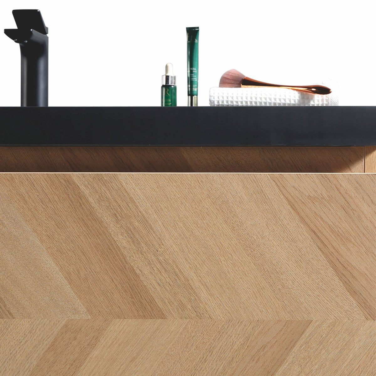Miroir simple mural pour salle de bain